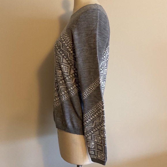 J Crew Merino scarf sweater size Large - Picture 3 of 6